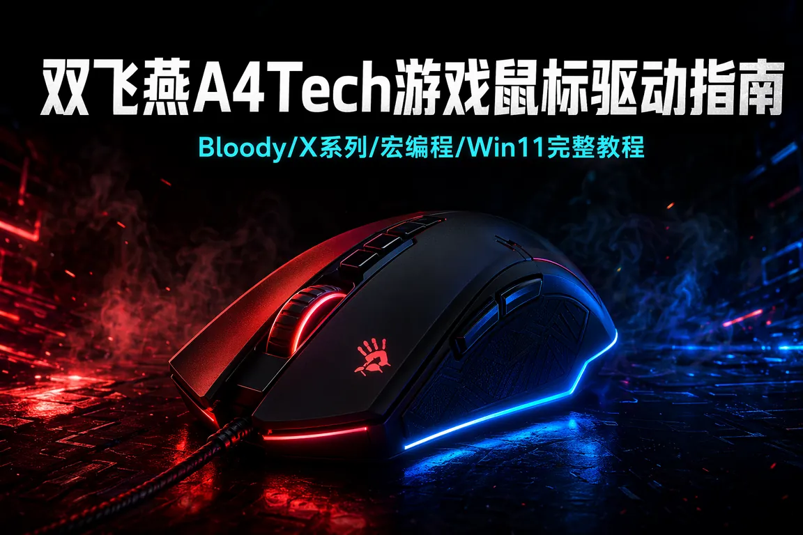 双飞燕A4Tech游戏鼠标驱动配置指南