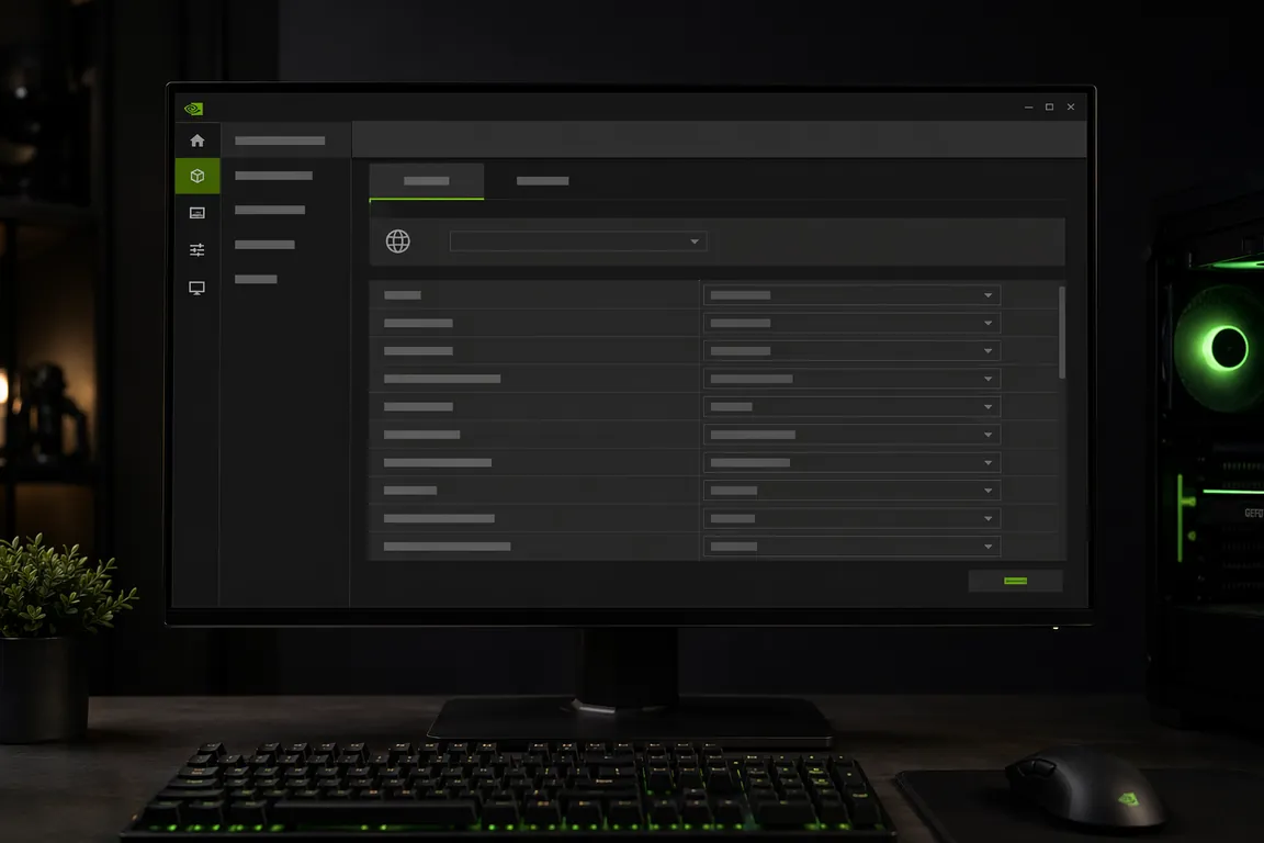 NVIDIA控制面板设置