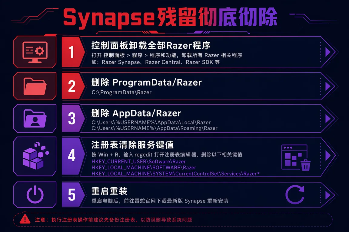 雷蛇Synapse配置