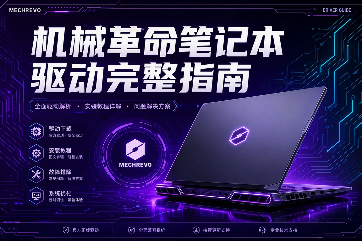 机械革命笔记本驱动完整指南