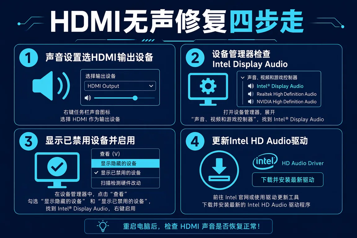 声卡驱动故障排查流程