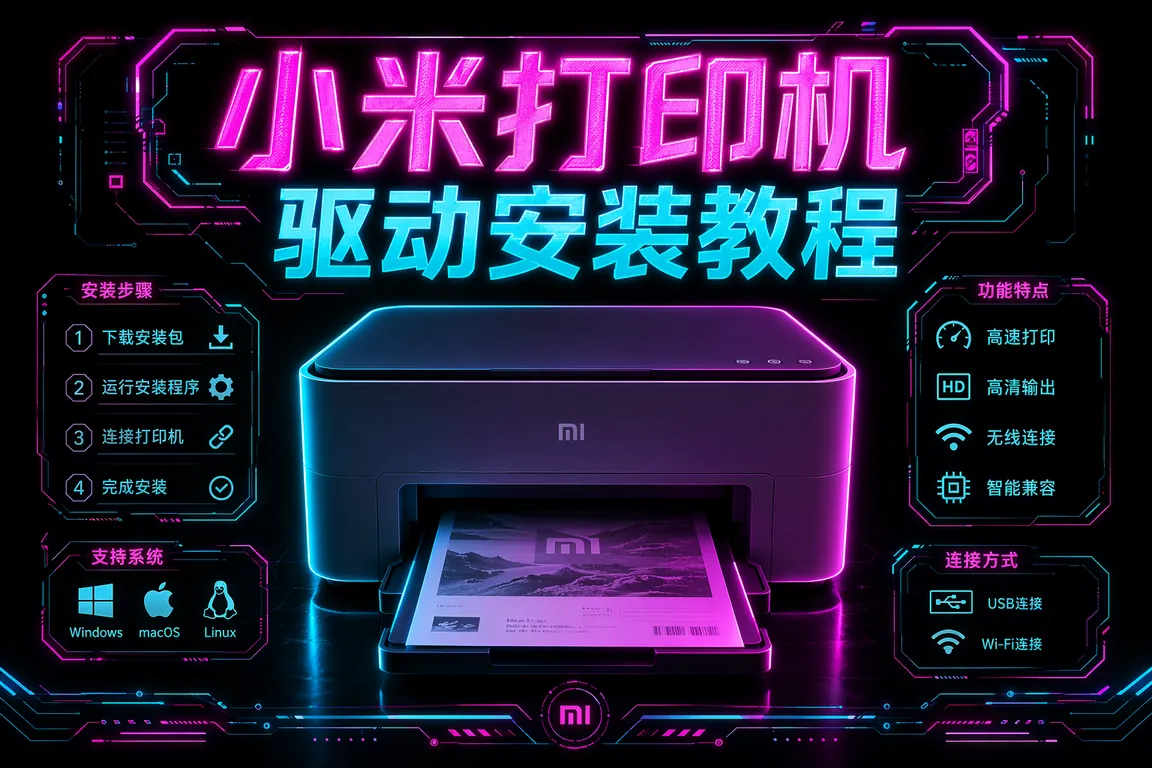 小米打印机驱动安装教程