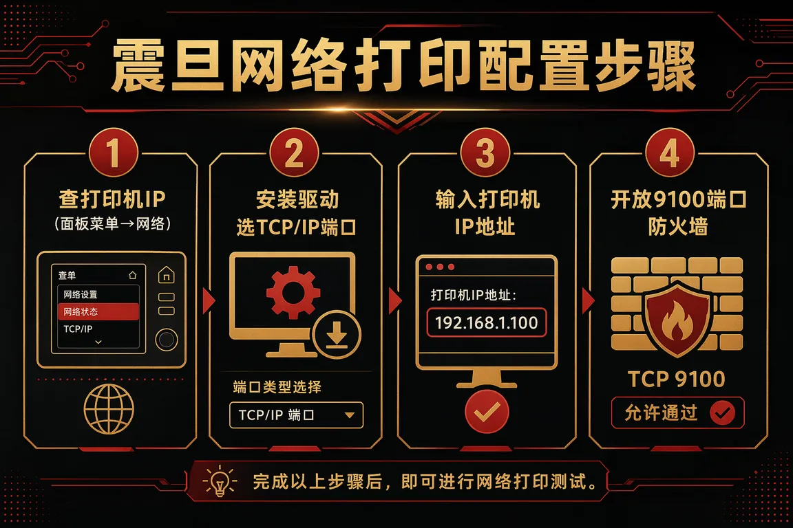 震旦打印机驱动安装步骤