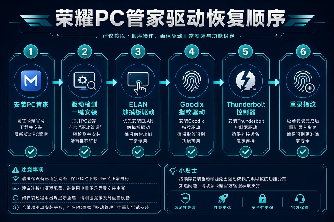 驱动安装信息图