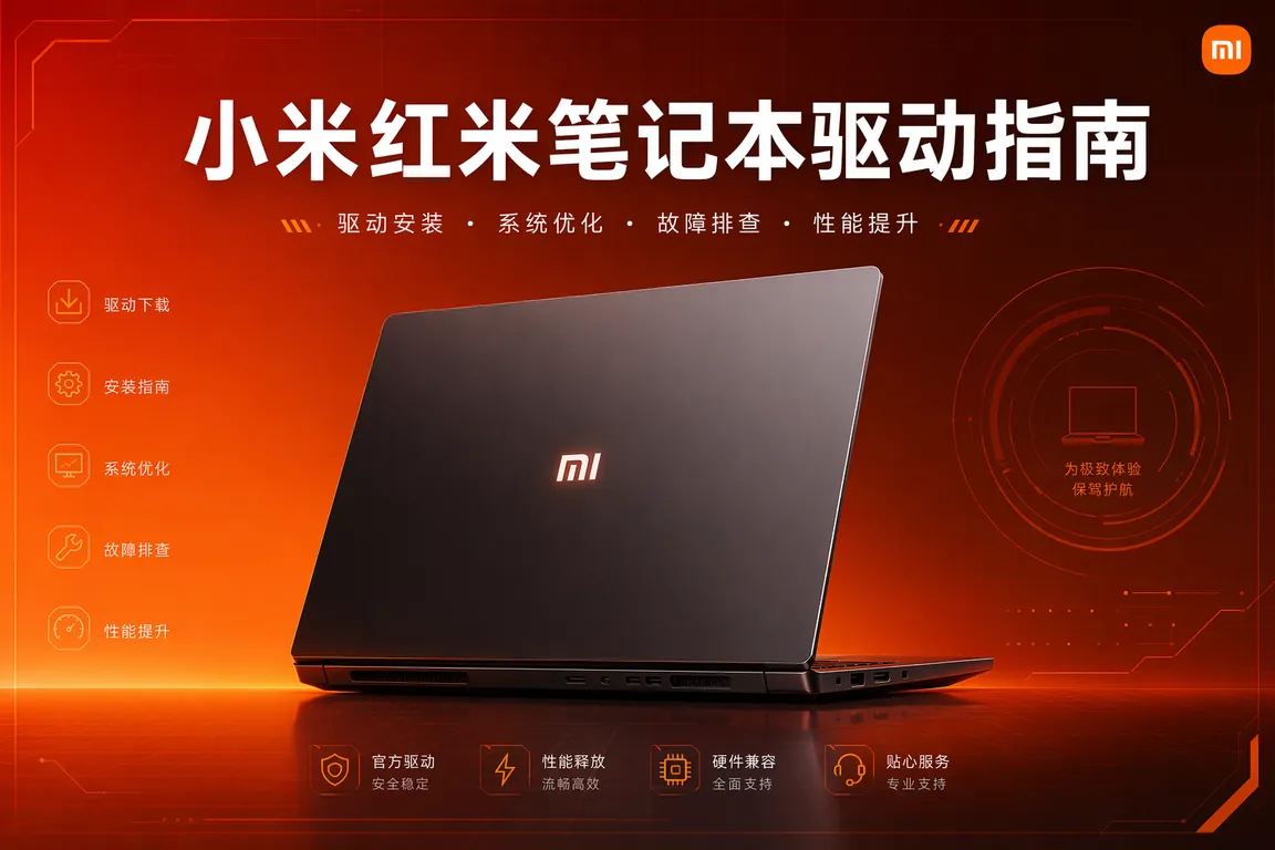 小米红米笔记本驱动指南