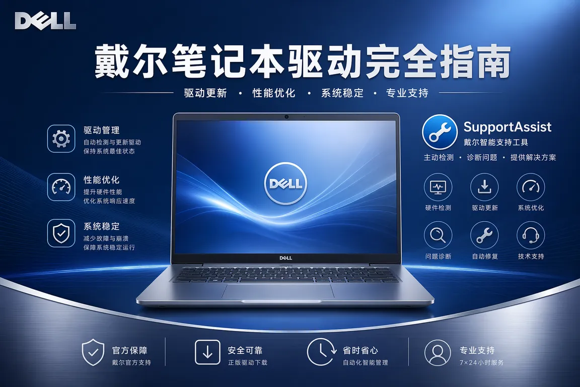 戴尔笔记本驱动完全指南